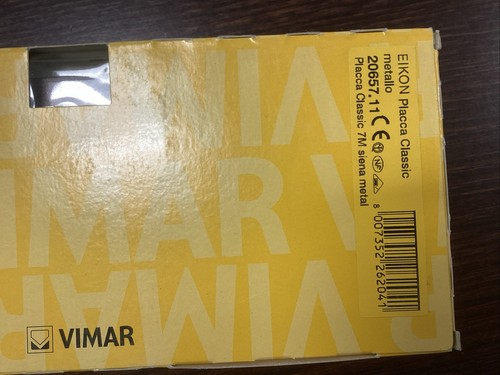 Vimar 20657 placca - placca, 7