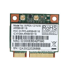 Scheda wireless ATHEROS AR5BHB116 AR9382 DUAL BAND 300Mbps 802.11n WiFi Mini PCI-E