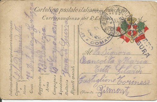 Posta militare corpo - posta, militare"13°corpo