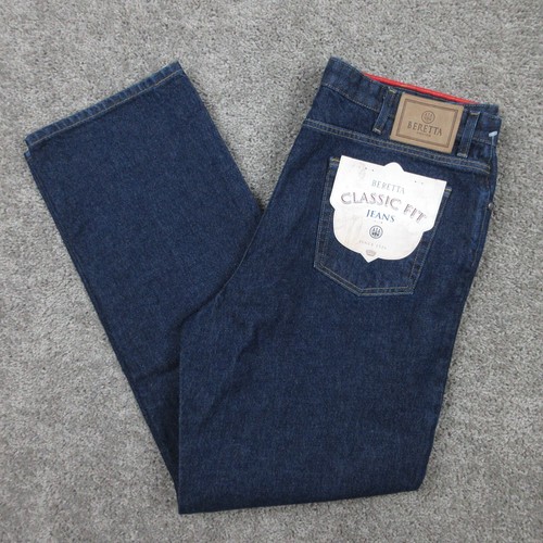 Beretta jeans uomo 42x34 blu - beretta,