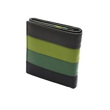 Portafoglio piccolo uomo donna vera pelle portatessere portamonete a pozzetto