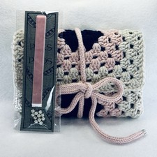 Handmade Crochet Book Sleeve &