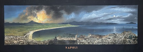 Napoli panorama vesuvio - panorama,