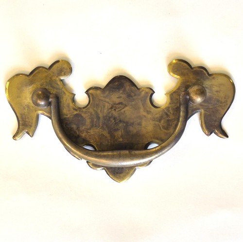 Maniglia piastra ottone
