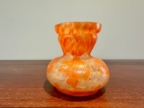 Verre français vase - verre, :