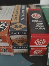 2  valvole termoioniche   6cg8a