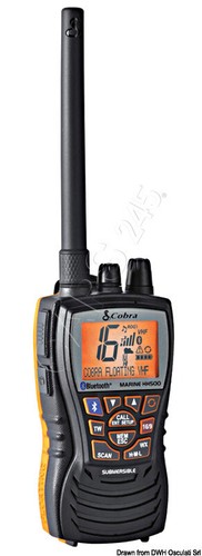 Osculati cobra hh500 vhf - cobra, mr