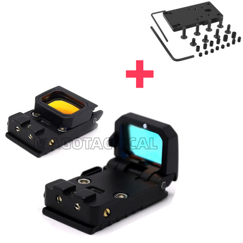 Flip red dot moa mirino - up,