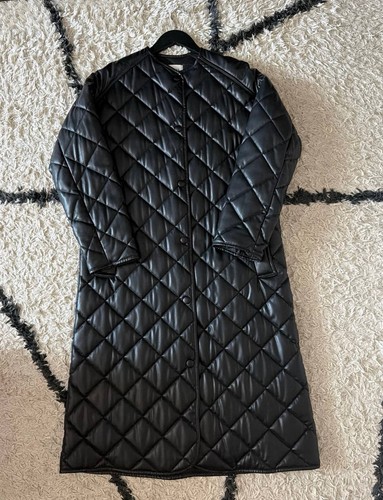 Cappotto donna ecopelle - , zara