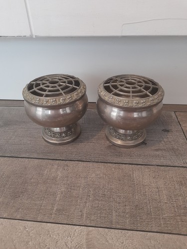 Coppia ciotole rosa - coppia, vintage