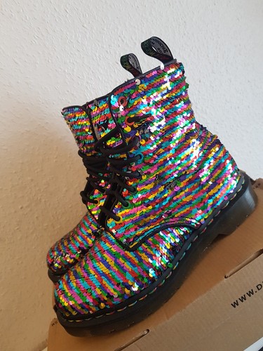 Martens 1460 sequin rainbow - dr,