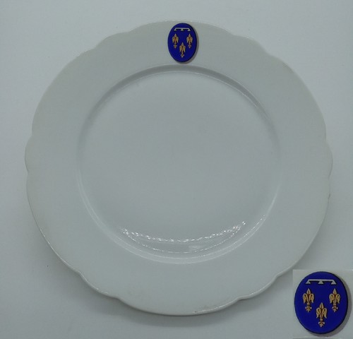 1301 assiette blason - 1301,