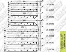 kit 8 pattino pistone 58.241-S pressa Gallignani 150 2° Serie 8000 a 3 legatori