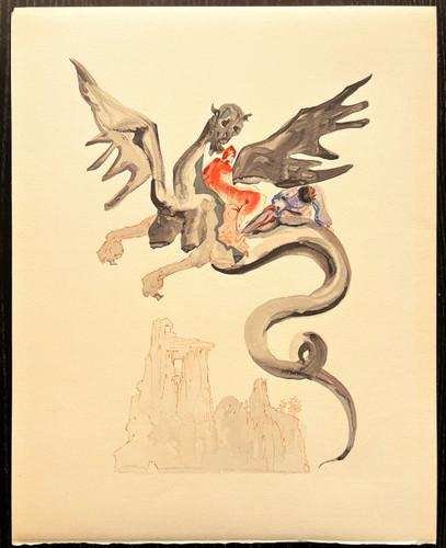 Salvador dalì xilografia - dalì,
