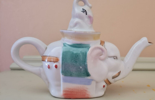 Teiera elefante ceramica - teiera, in