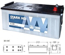 BATTERIA TRATTORE CAMION 120Ah