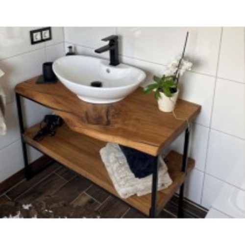 Mobile bagno consolle legno
