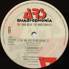 Quadrophonia - The Man With The Mastermixes (12" MIX, Belgio 1992)