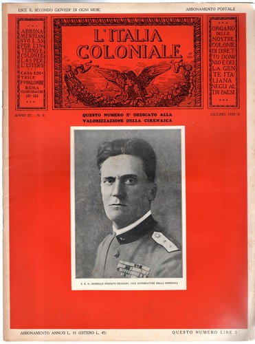 Italia coloniale n 6 - l'italia,