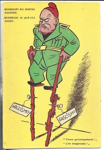 Mussolini sempre ragione - mussolini,