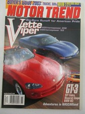 MOTOR TREND MAGAZINE NOVEMBER