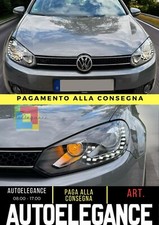 Faro proiettore luce diurna a led per vw golf 6 08-12 sinistro destro anteriore