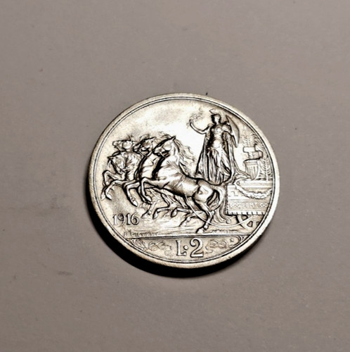 Moneta lire argento - 2,