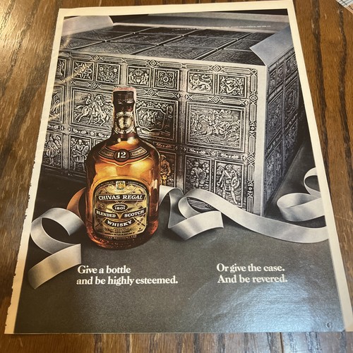 Pubblicità scozzese chivas - scozzese,