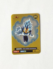 CARD VEGETA 7/10 LIMITED GOLD EDITION DRAGONBALL SUPER UNIVERSE LAMINCARD