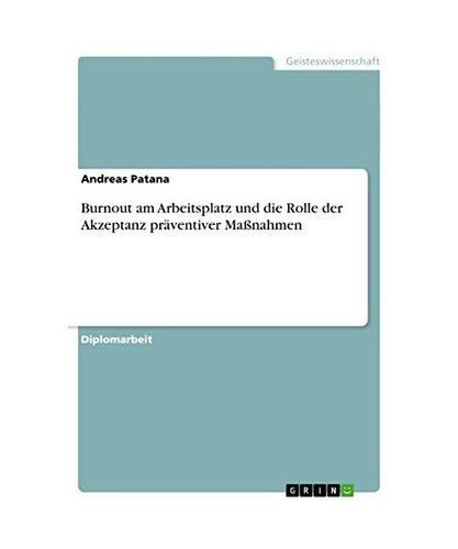 Burnout arbeitsplatz und - burnout, am