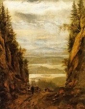 No frame art Oil painting