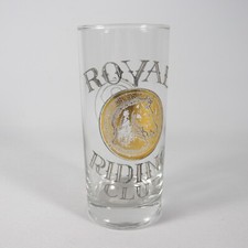 D673 BICCHIERE DA WHISKY SCOTCH COCKTAIL INGLESE ROYAL RIDING CLUB VINTAGE GLASS