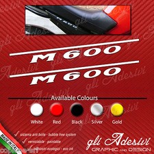 Coppia adesivi Ducati Monster M 600 M600 per fianchetto 