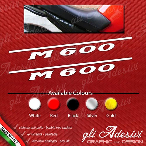 Coppia adesivi ducati - adesivi,