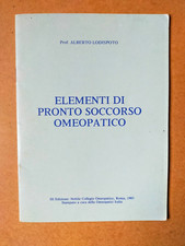 ELEMENTI DI PRONTO SOCCORSO