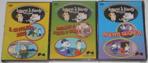 Laurel hardy cartoon 3 dvd - cartoon,