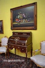 Scrittoio-secretaire a cilindro stile Luigi XV