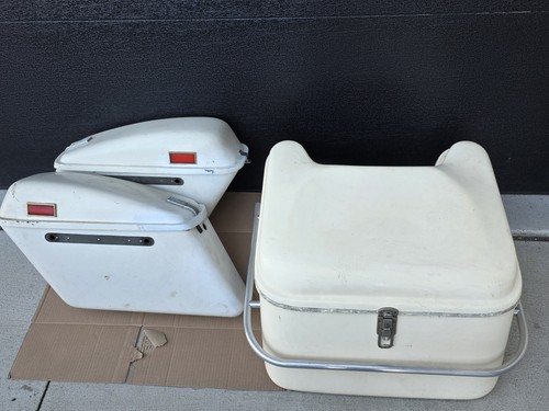 White shovelhead trunk - white,