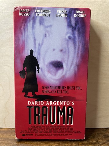 Dario argento trauma - dario, vhs