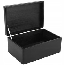 Scatola in legno nera