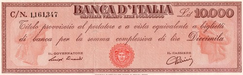 000 lire titolo - lire, "titolo