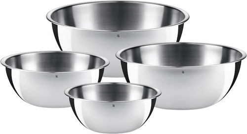 Set ciotole acciaio 18 - 4, 18/10