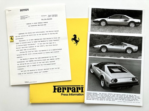 Press kit originale ferrari - press,