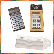Calcolatrice scientifica Sharp EL-503 in scatola made in Japan
