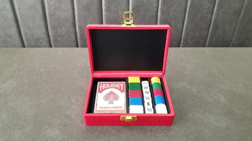Holiday poker card set - holiday,