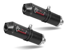 TERMINALI MIVV OVAL CARBONIO-CARBONIO PER YAMAHA FZ6 / FZ6 FAZER 2004-2011