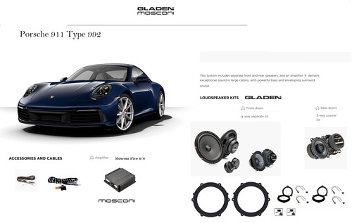 Gladen mosconi kit audio - kit,
