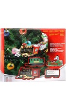 Set Treni Albero Natale: Trenini in Movimento con Luce - Regalo Natale Capodanno