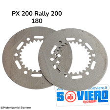 Coppia Disco Condotto Ferro Frizione Vespa PX 200 Rally 200 180
