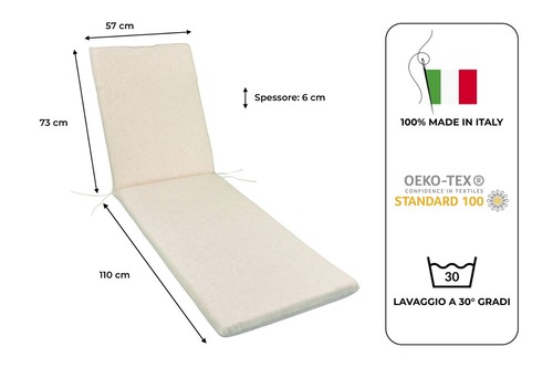 Cuscino lettino prendisole - lettino,